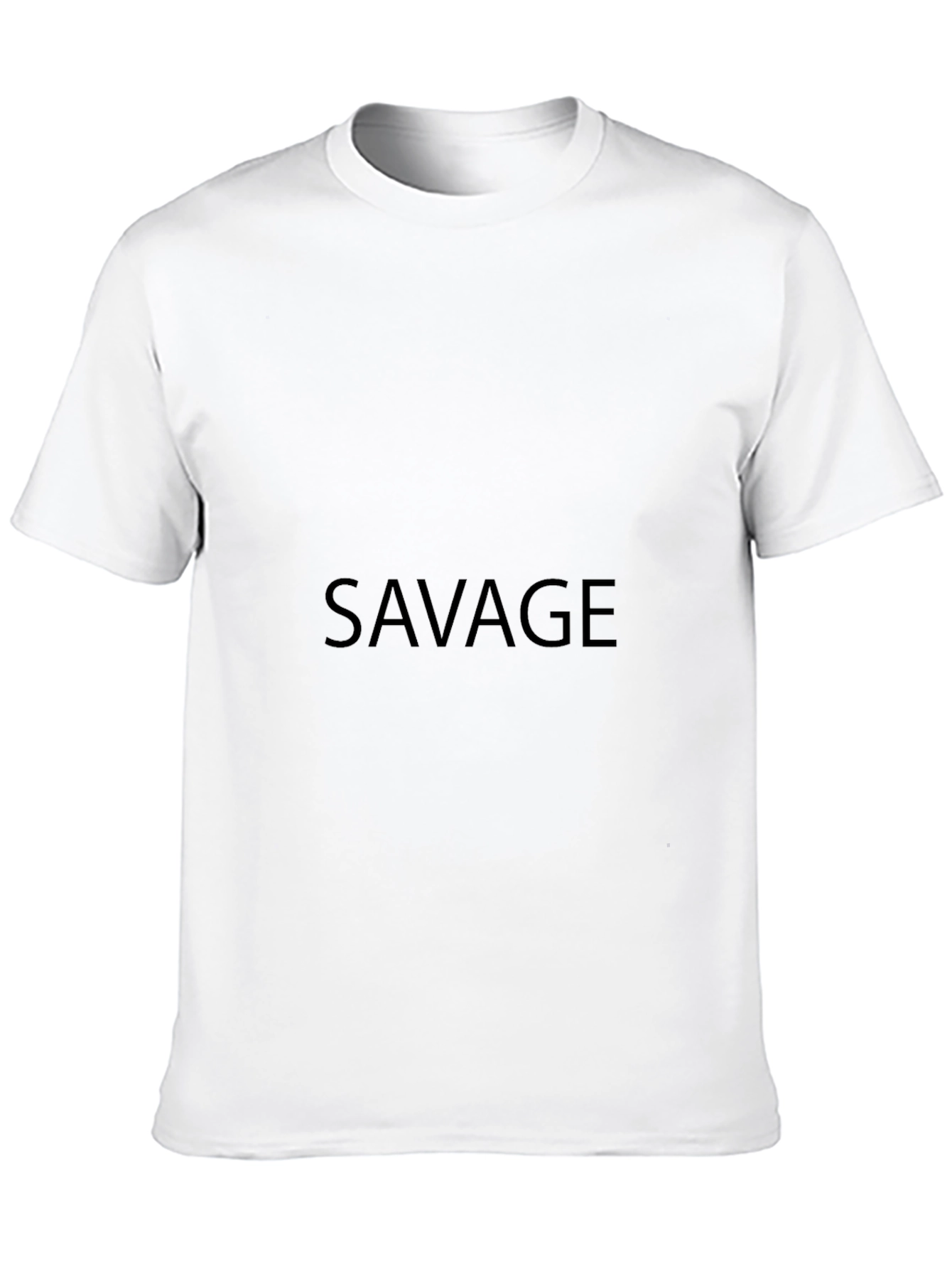 Savage Graphic Black T-Shirt - Modern Style