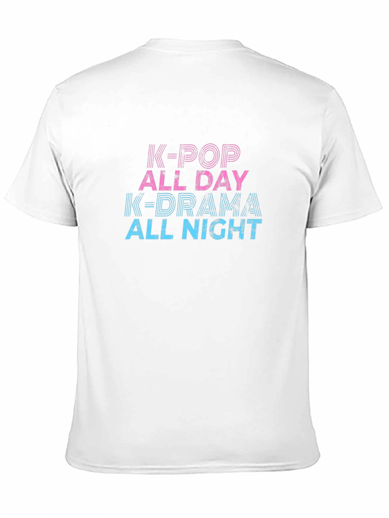 K-Pop & K-Drama All Day & Night Black Tee