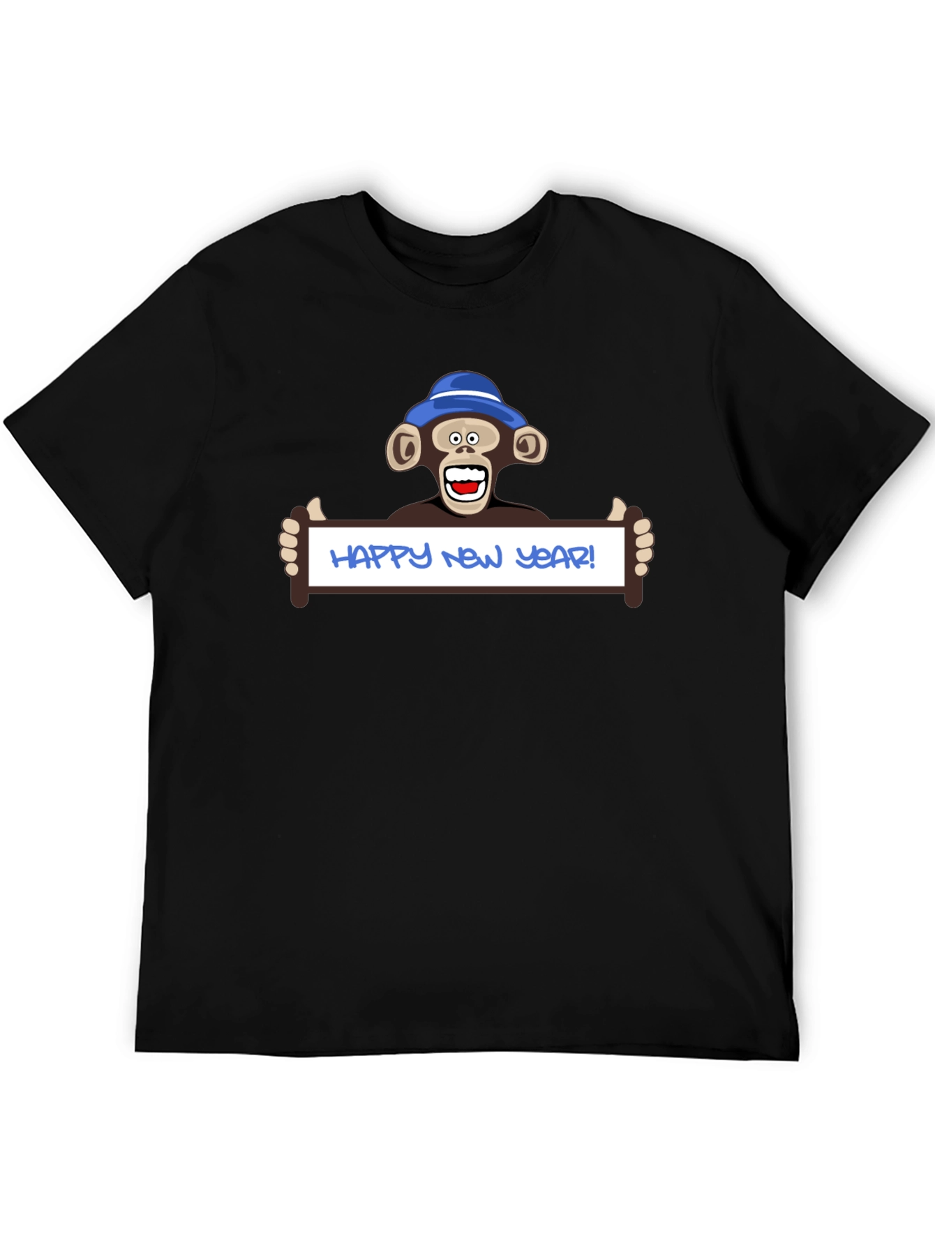 Happy New Year Monkey Graphic Tee