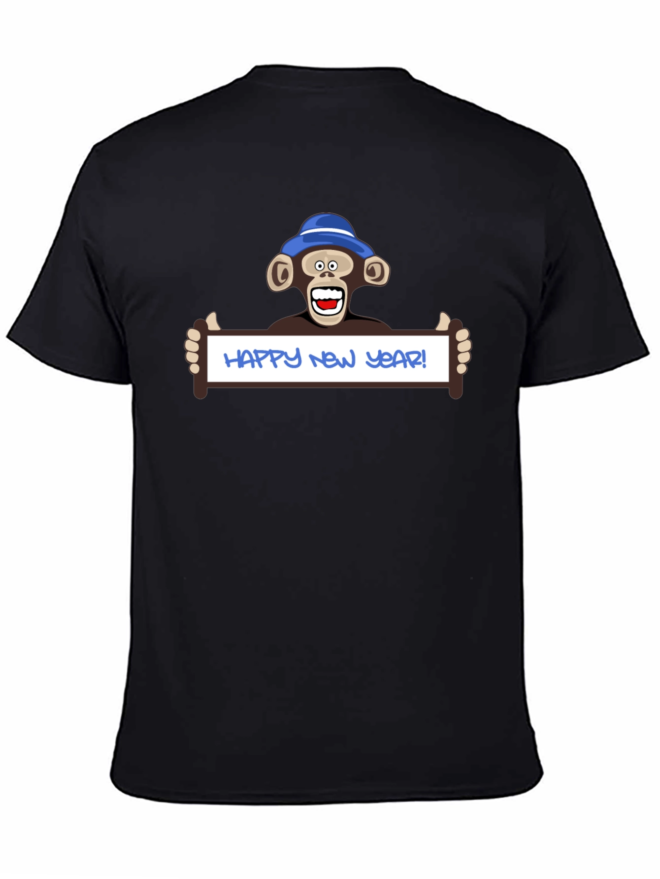 Happy New Year Monkey Graphic Tee