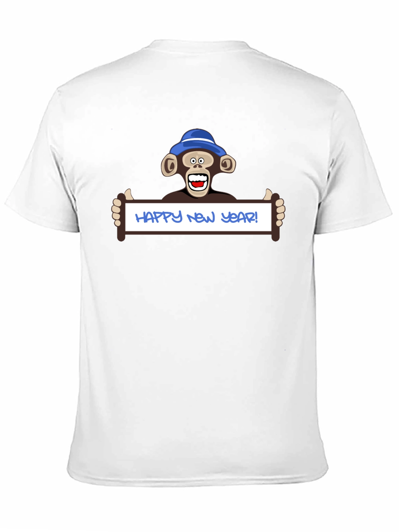 Happy New Year Monkey Graphic Tee