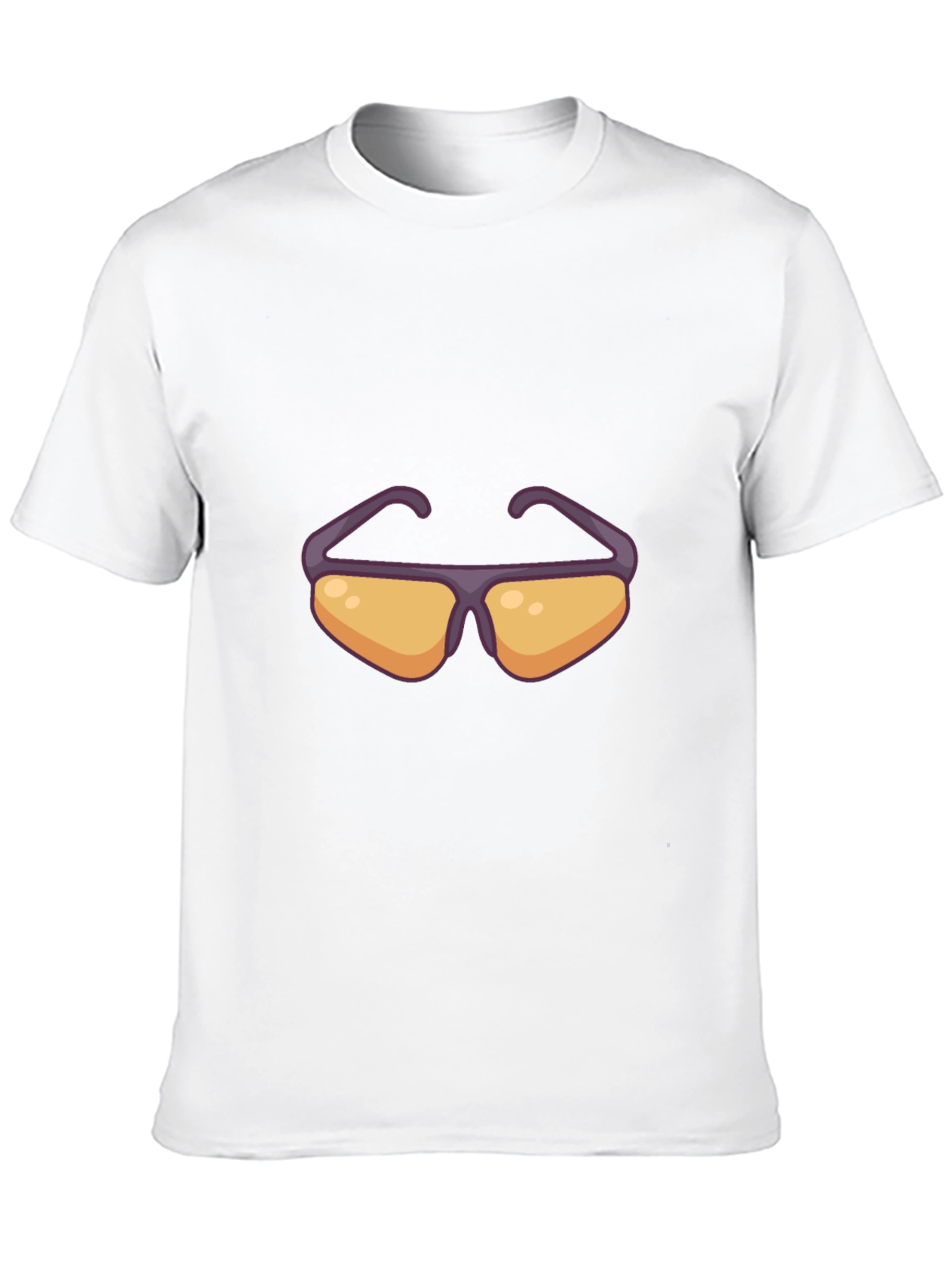 Sunglasses Graphic Black Tee - Cool & Casual
