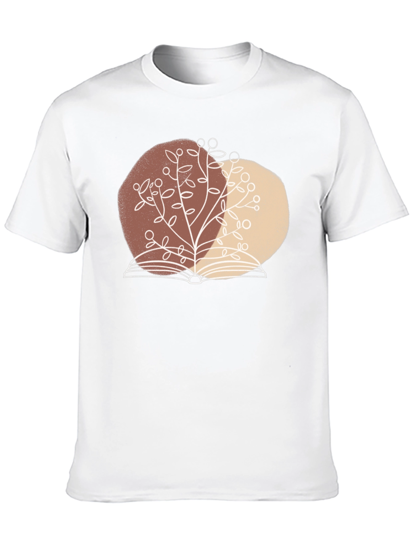 Book & Tree Graphic Tee