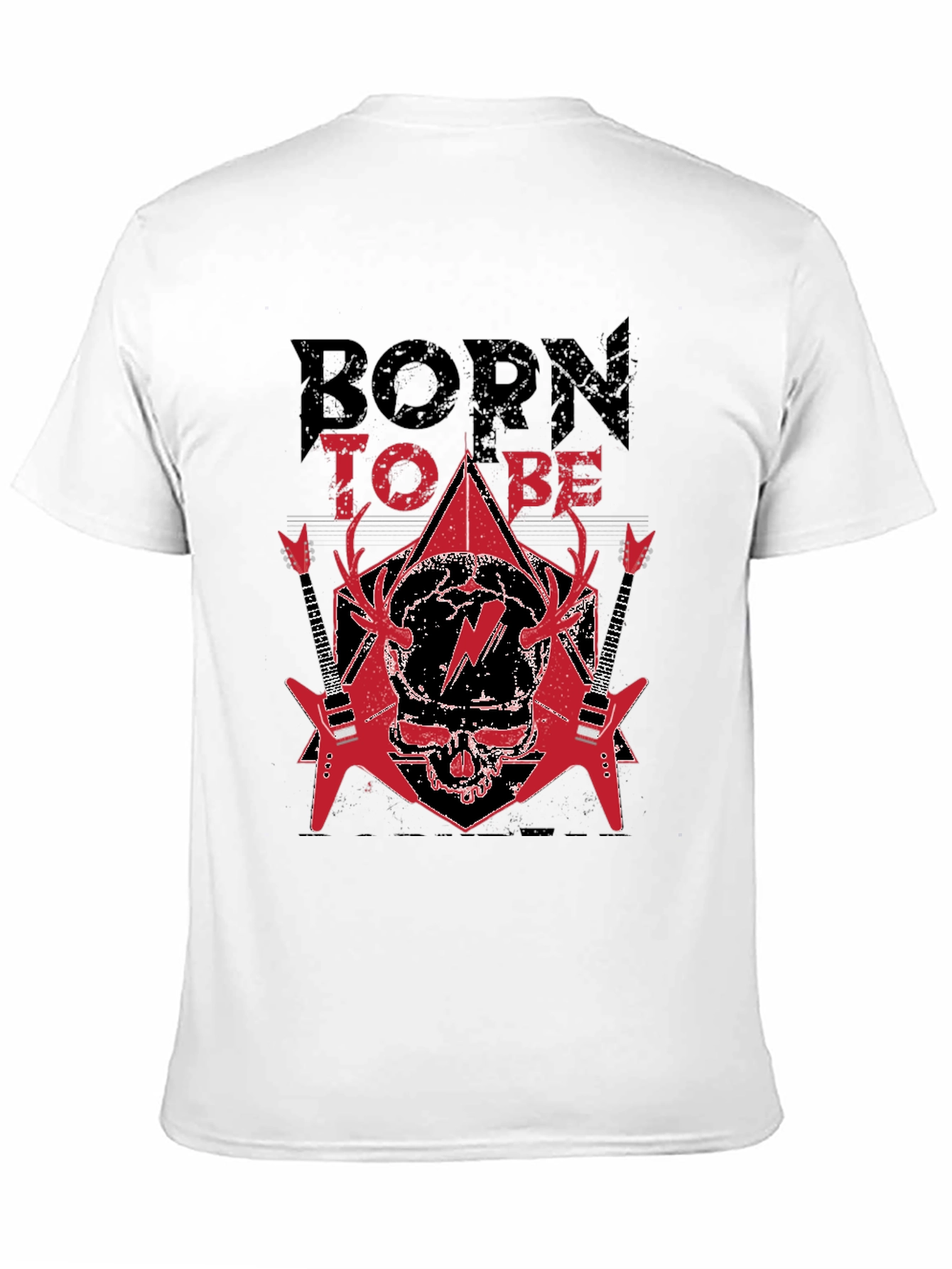 Born To Be Metal Black T-Shirt