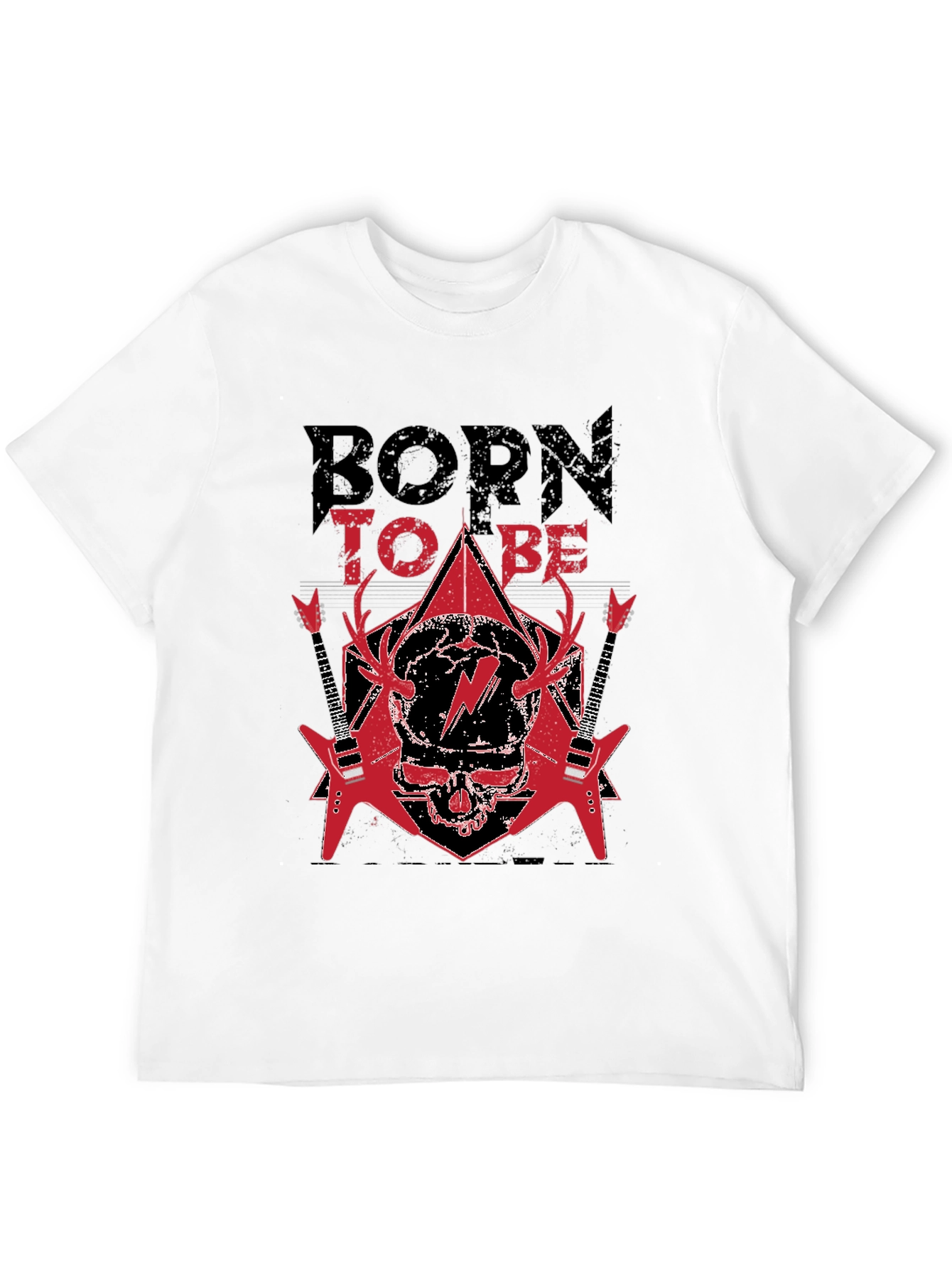 Born To Be Metal Black T-Shirt