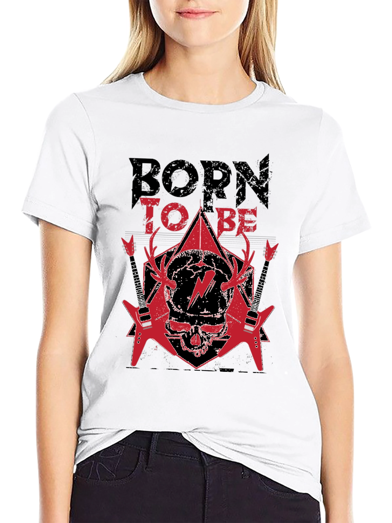 Born To Be Metal Black T-Shirt