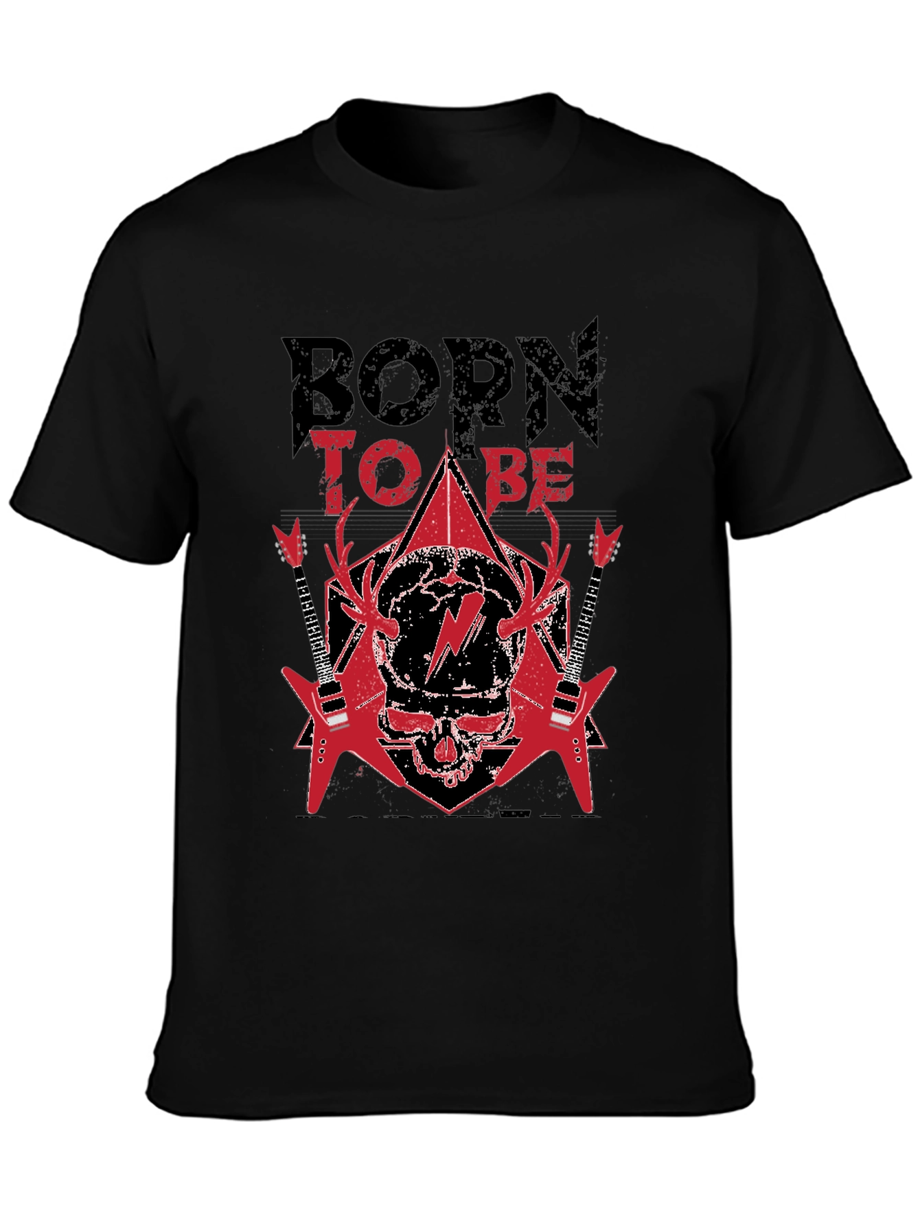 Born To Be Metal Black T-Shirt