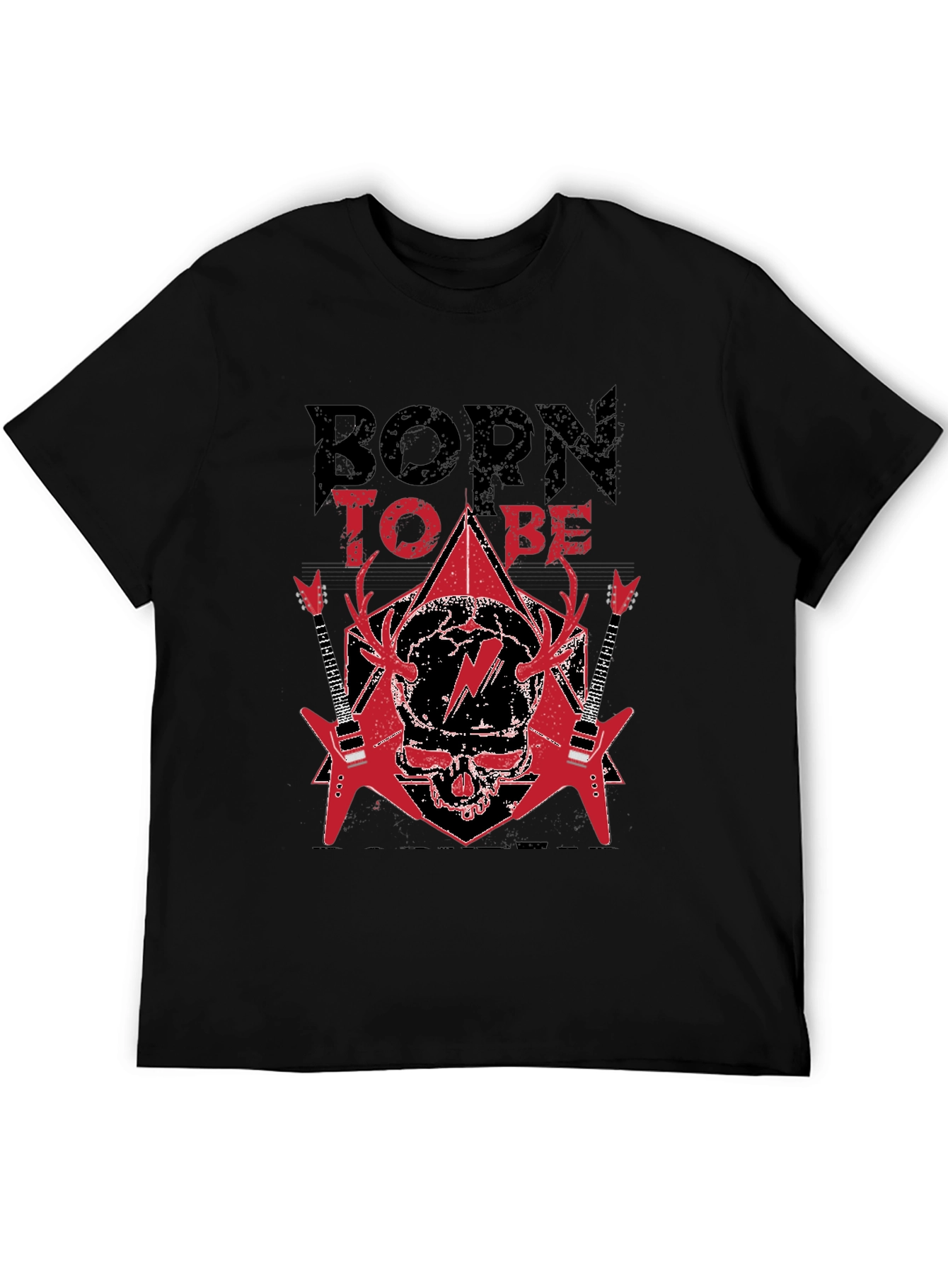 Born To Be Metal Black T-Shirt
