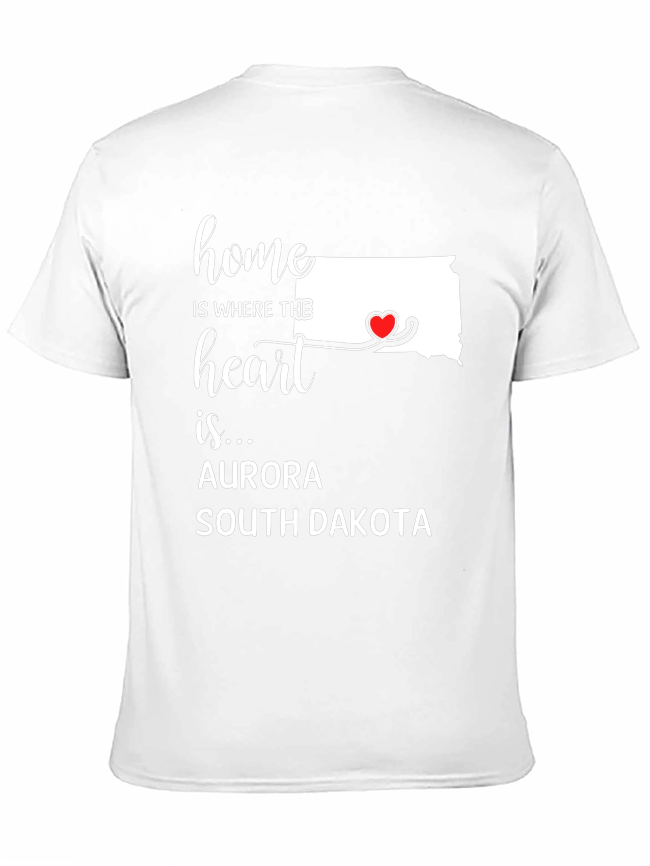 Aurora South Dakota Home T-Shirt