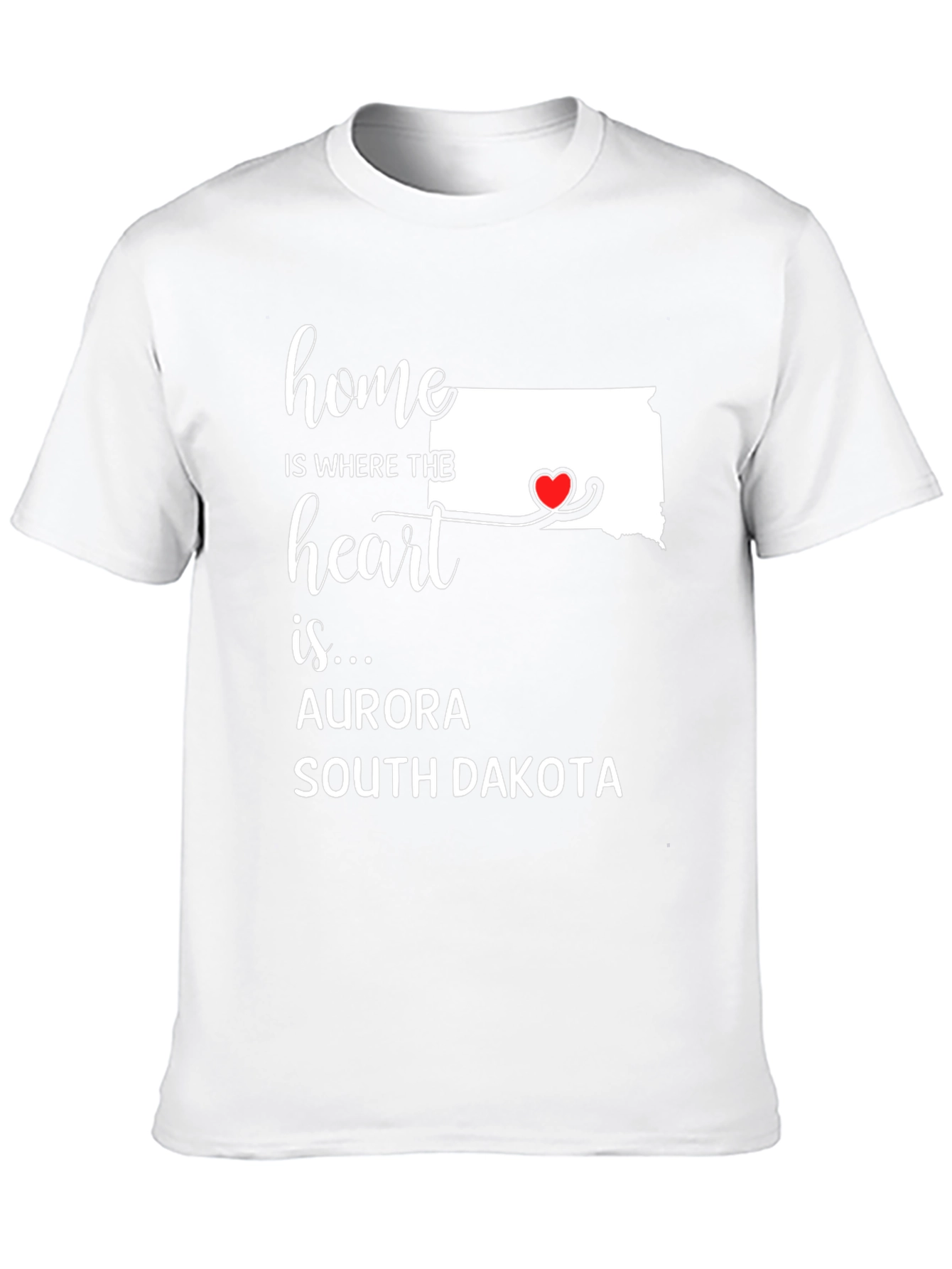 Aurora South Dakota Home T-Shirt