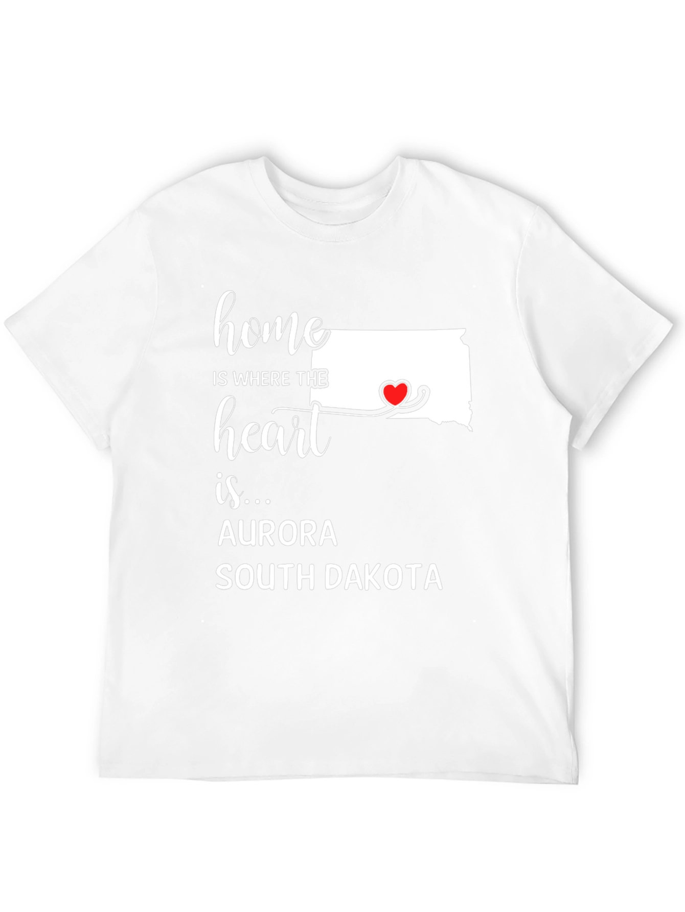 Aurora South Dakota Home T-Shirt