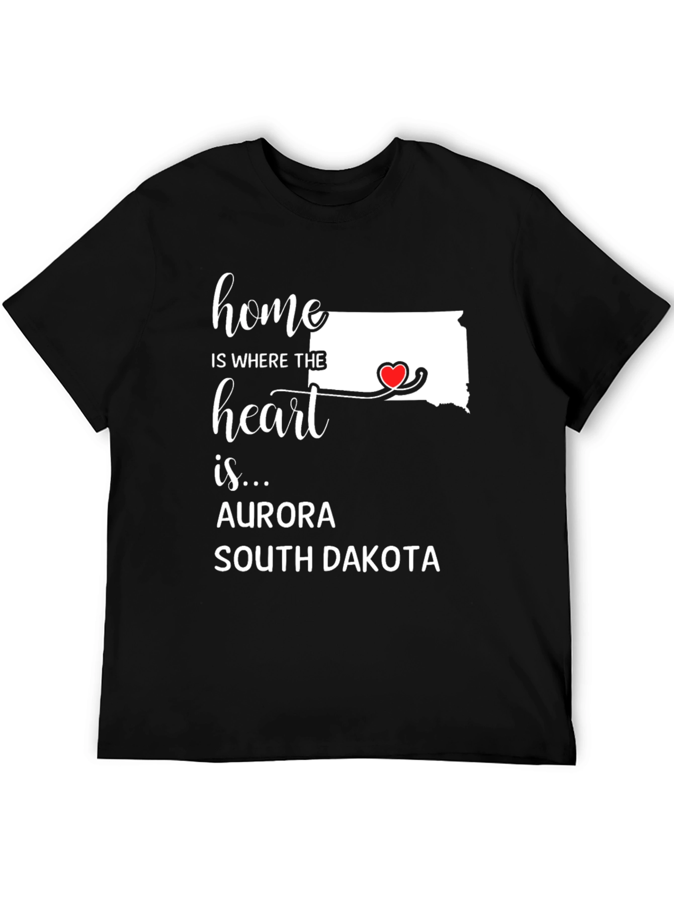 Aurora South Dakota Home T-Shirt