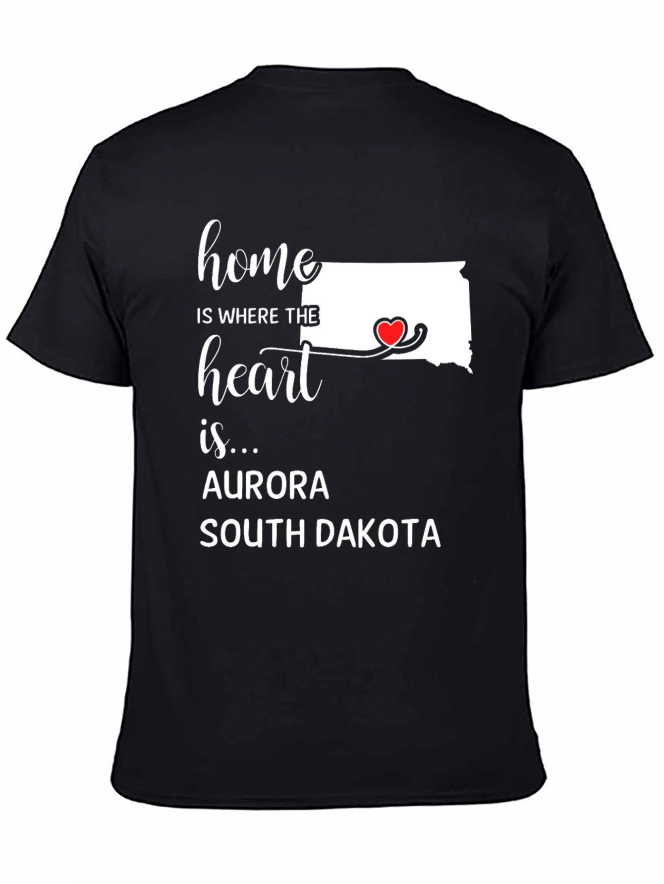 Aurora South Dakota Home T-Shirt