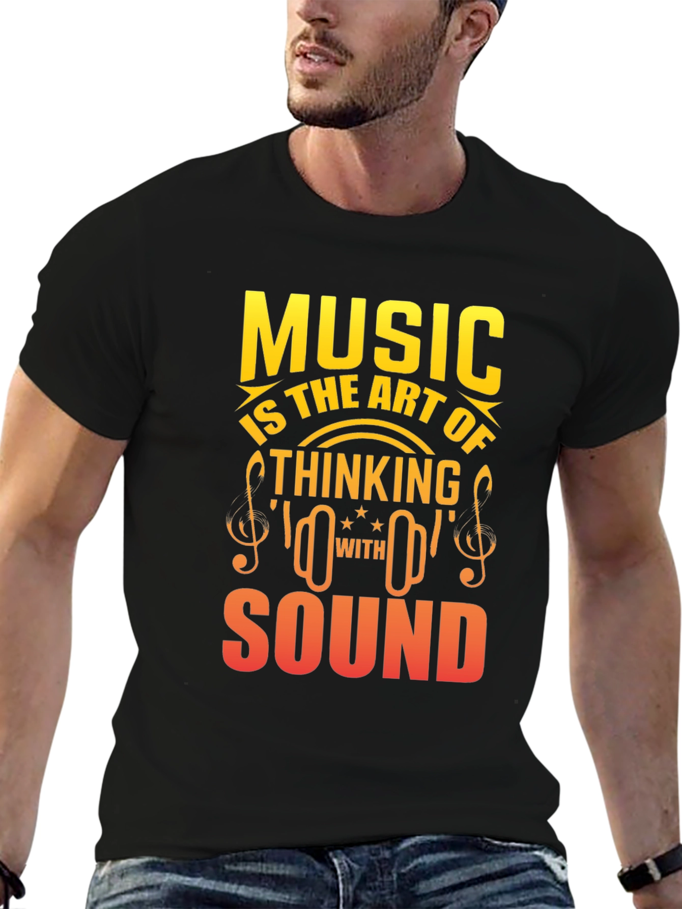 Music is the Art of Thinking With Sound T-Shirt