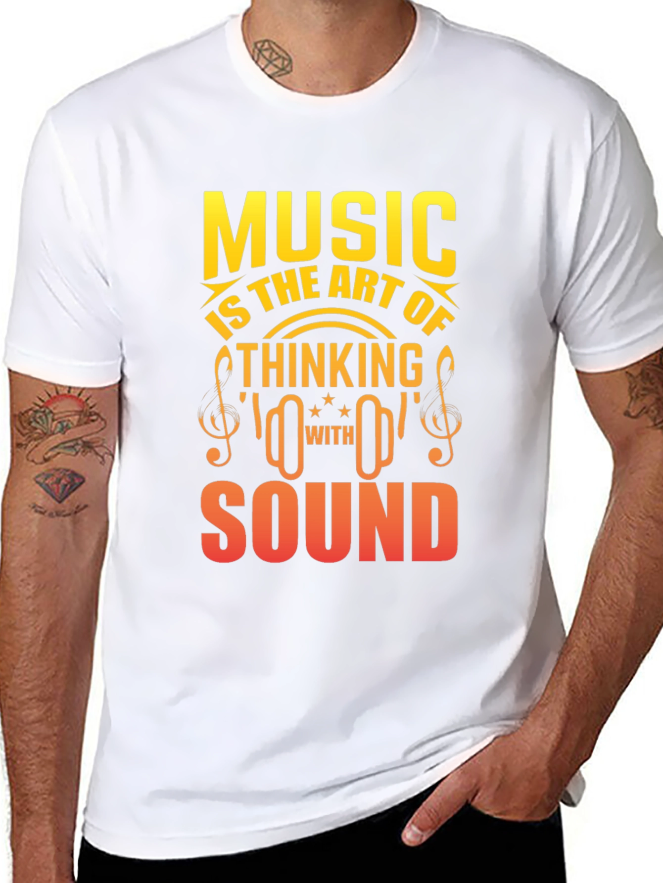 Music is the Art of Thinking With Sound T-Shirt
