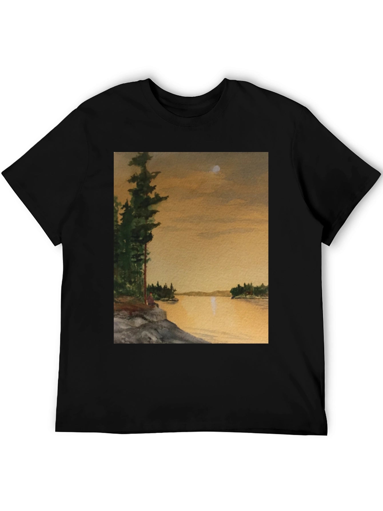 Scenic Lake View T-Shirt