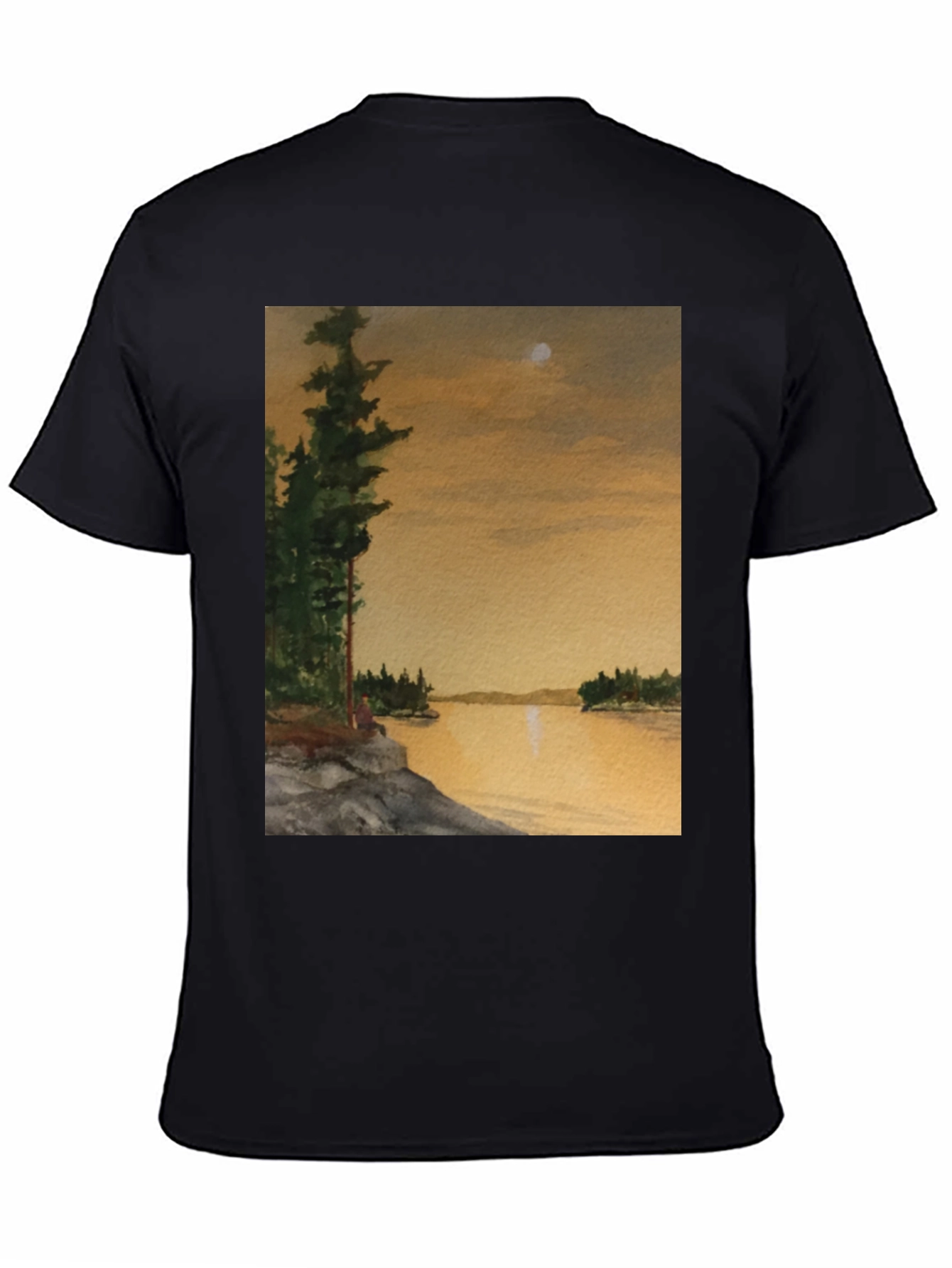 Scenic Lake View T-Shirt