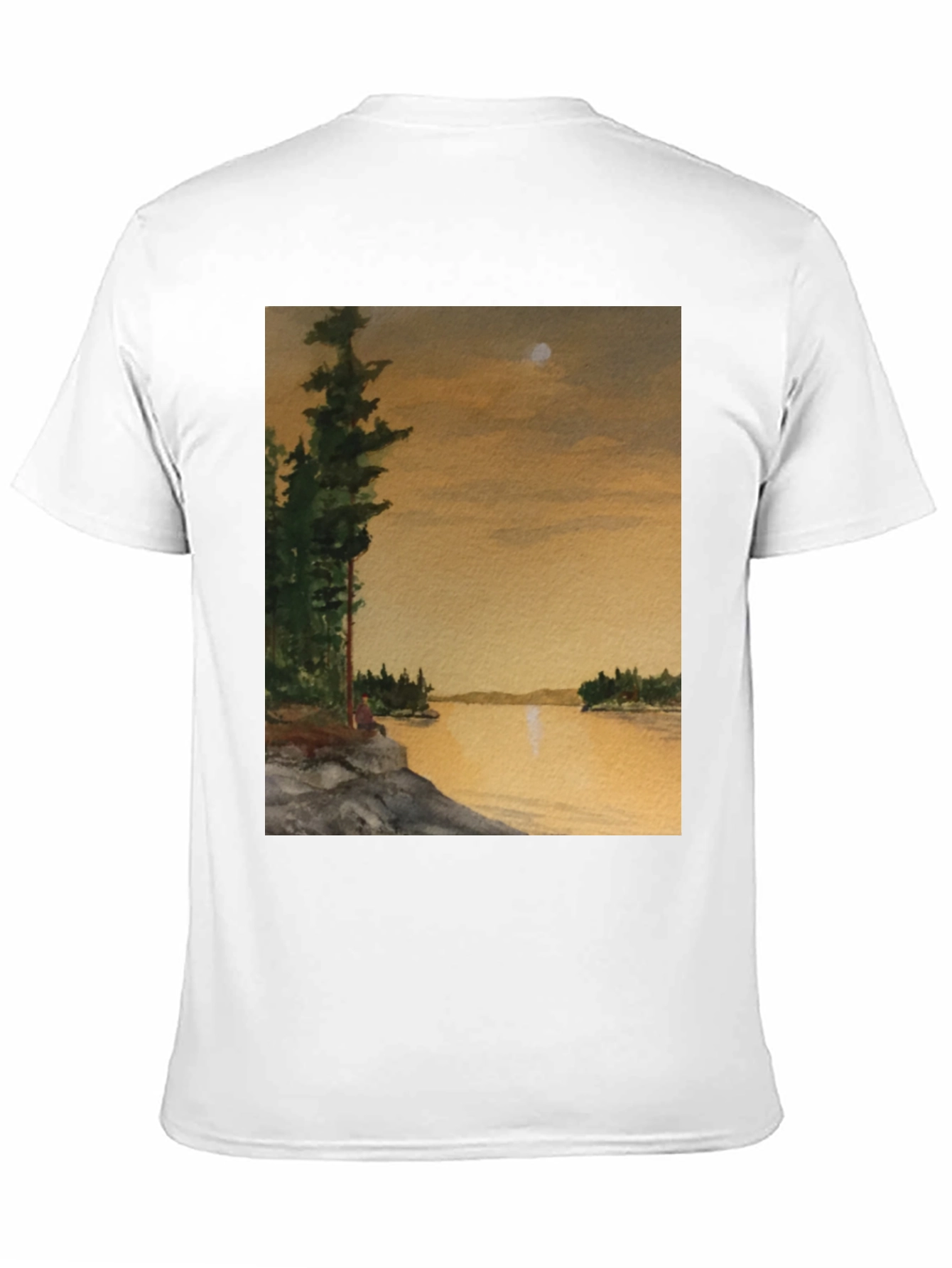 Scenic Lake View T-Shirt