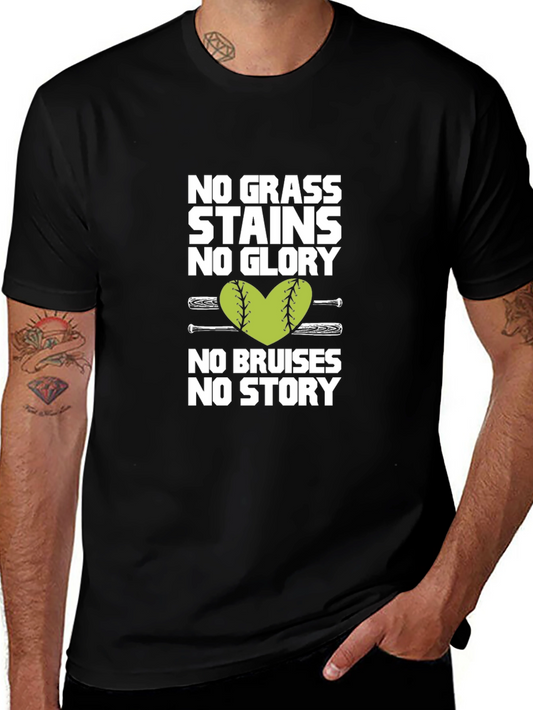 No Grass Stains No Glory T-Shirt