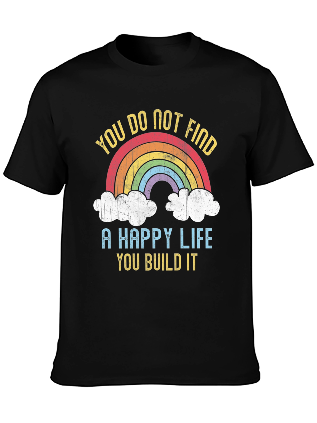 You Build It Rainbow Graphic T-Shirt