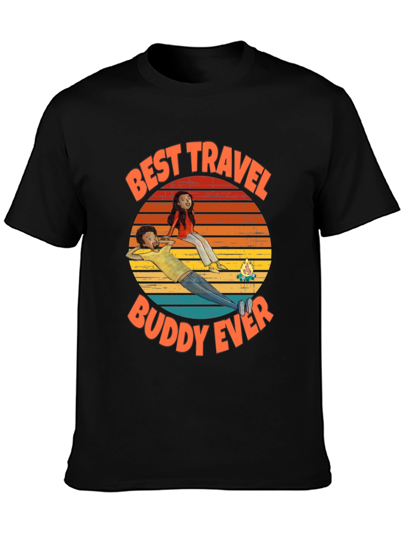 Best Travel Buddy Ever Graphic Tee