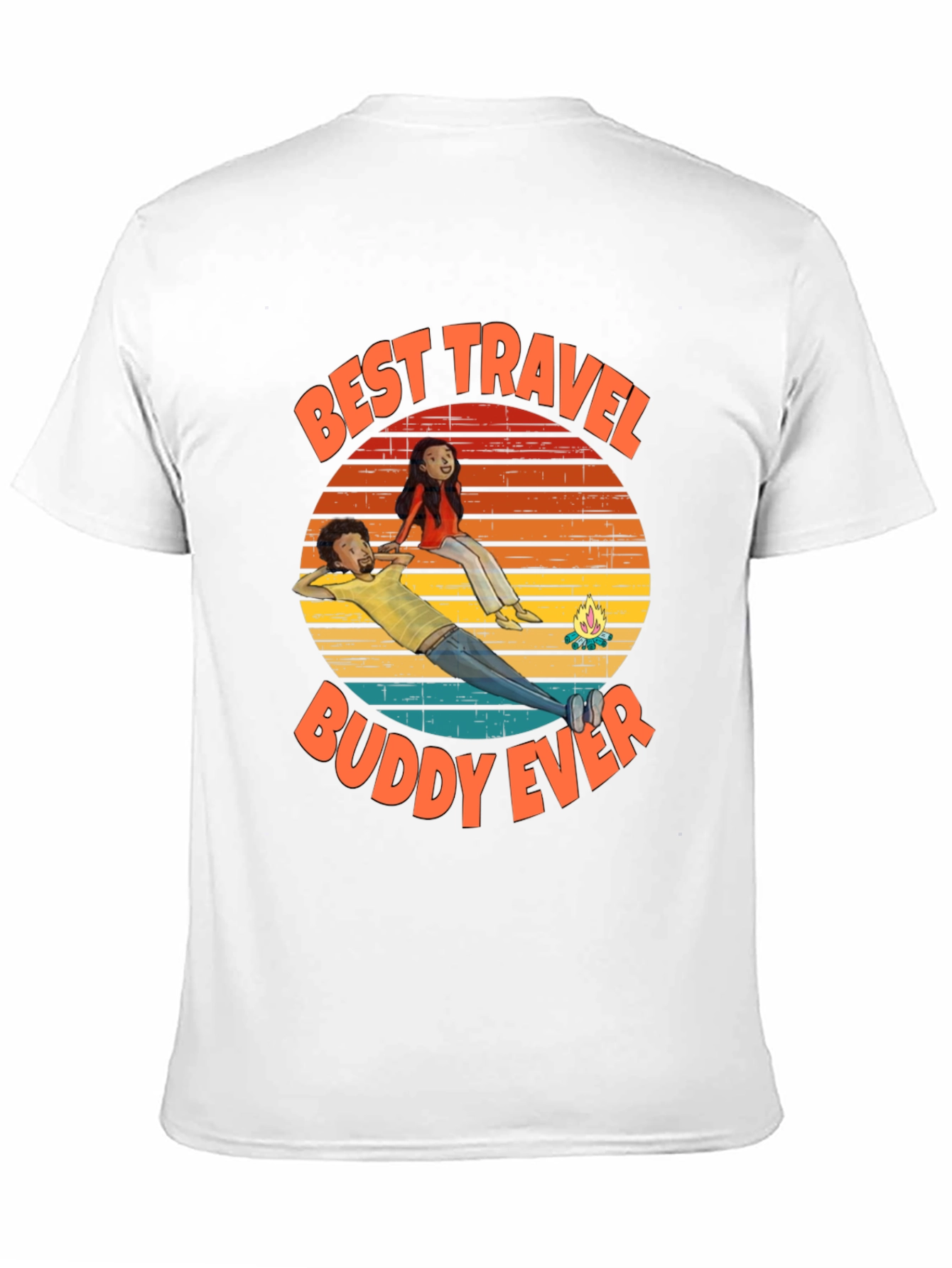 Best Travel Buddy Ever Graphic Tee