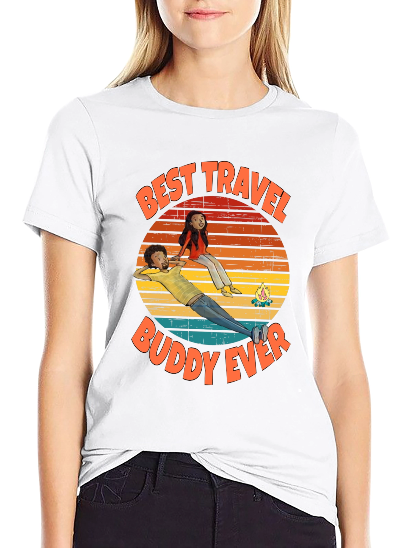 Best Travel Buddy Ever Graphic Tee
