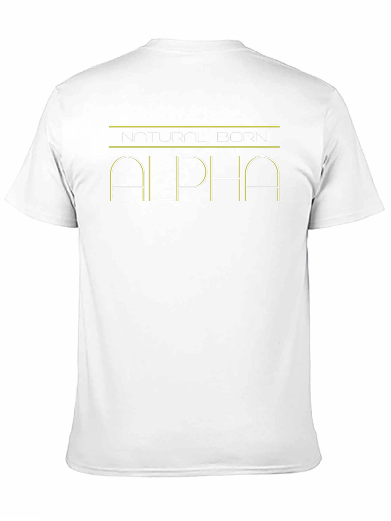 Natural Born Alpha Black T-Shirt
