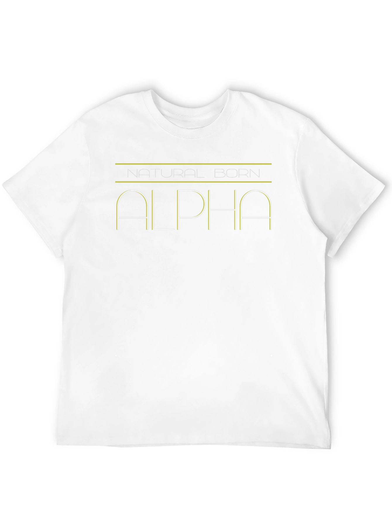 Natural Born Alpha Black T-Shirt
