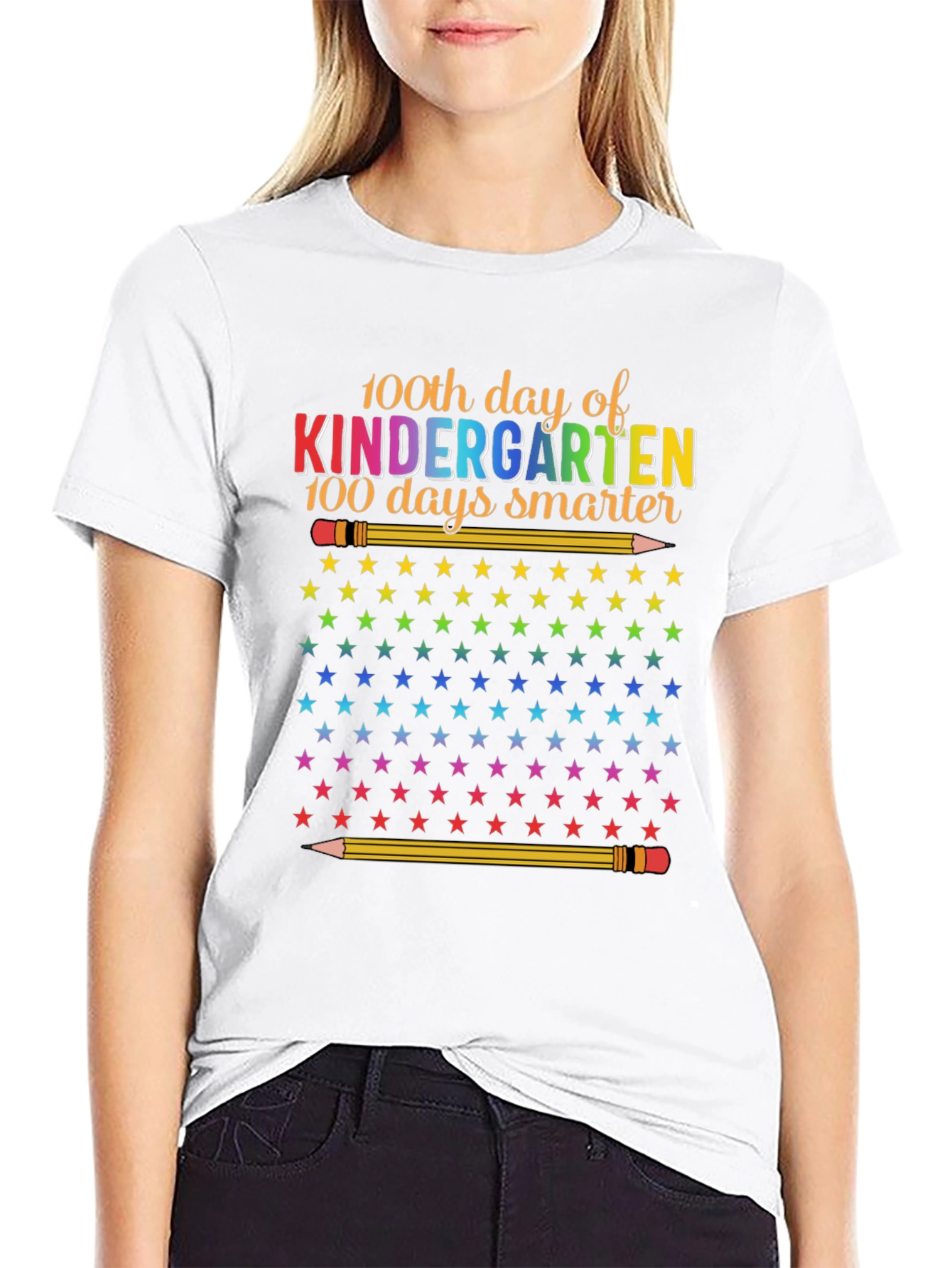 100th Day of Kindergarten Teacher T-Shirt