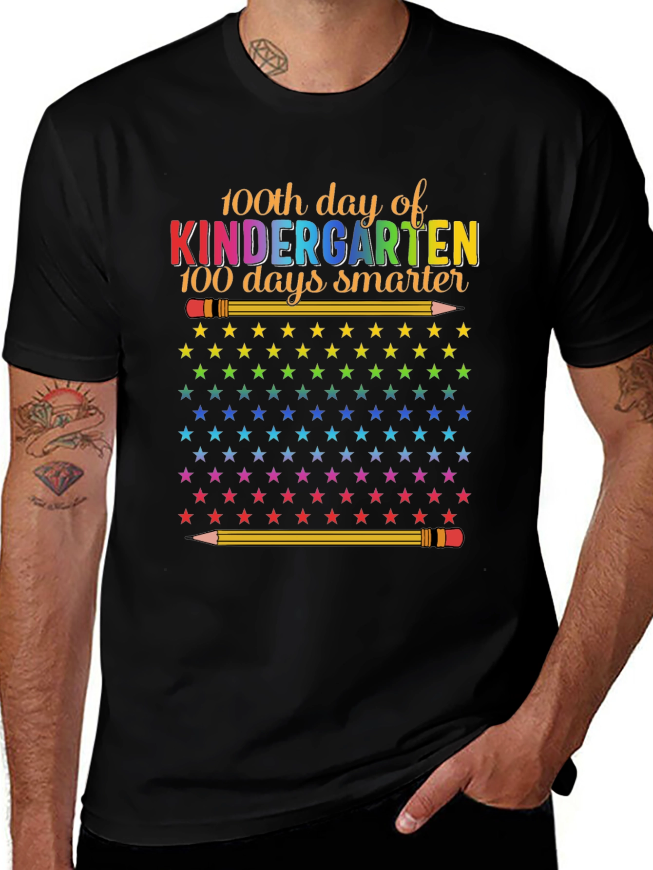 100th Day of Kindergarten Teacher T-Shirt