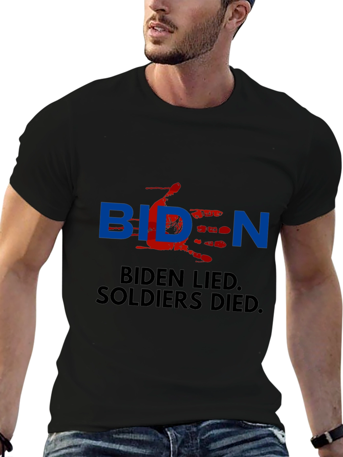 Biden Lied Soldiers Died T-Shirt