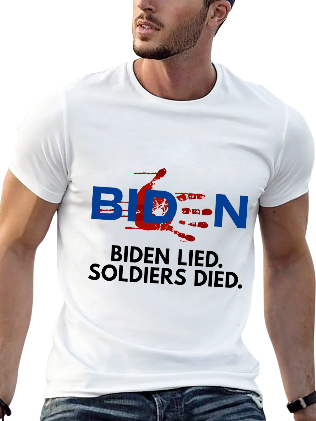 Biden Lied Soldiers Died T-Shirt