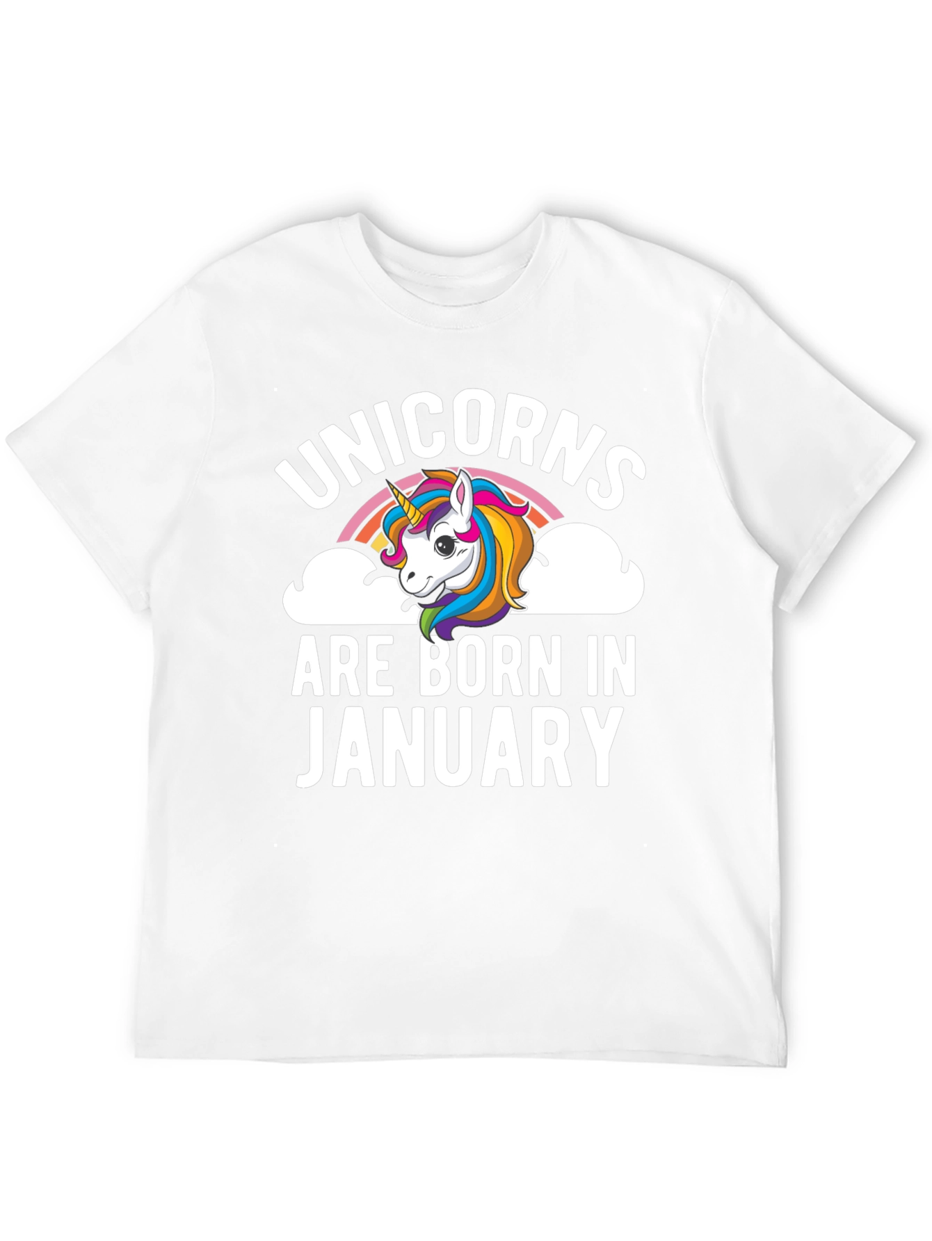 Unicorns Born in January T-Shirt