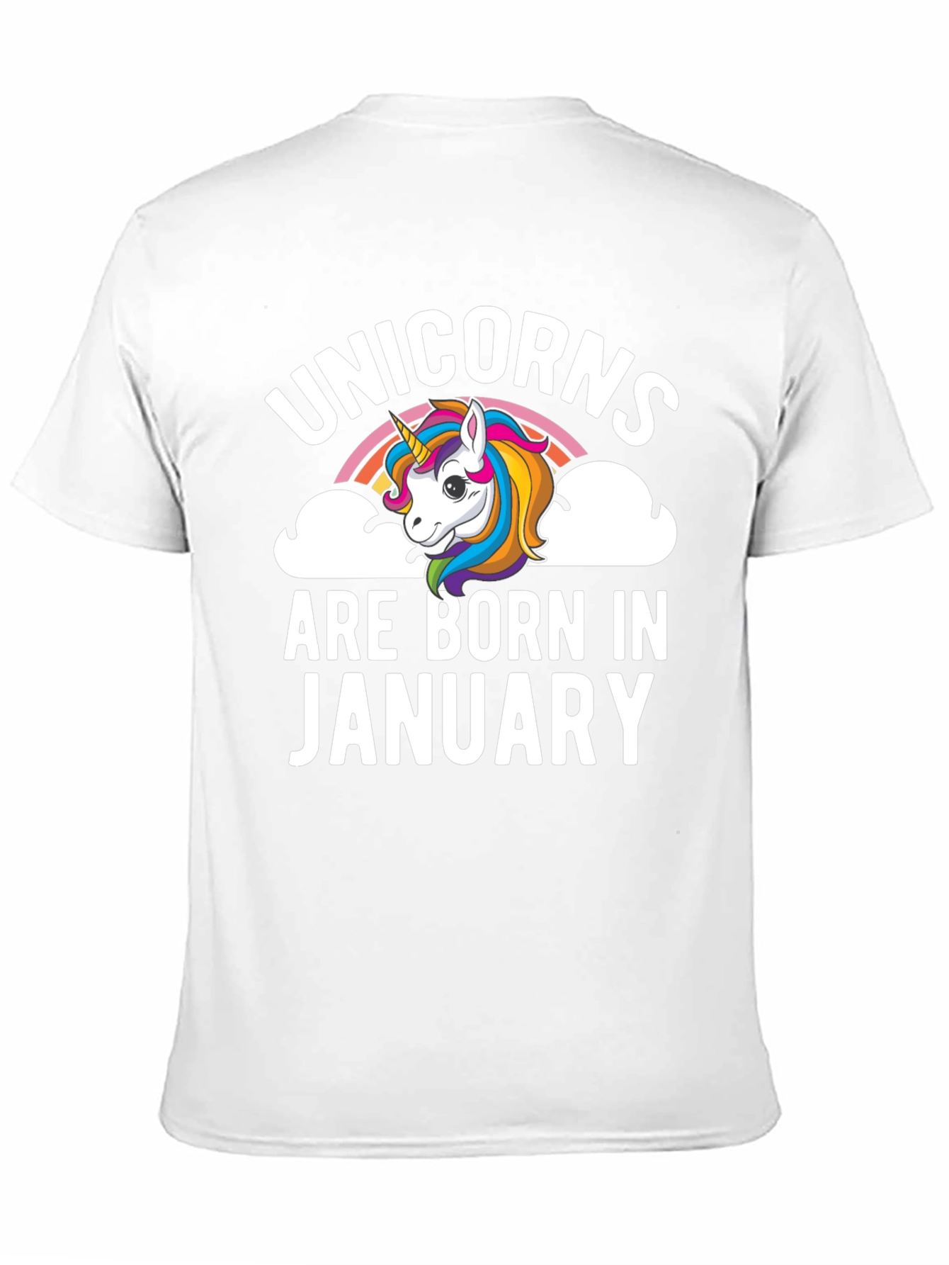 Unicorns Born in January T-Shirt