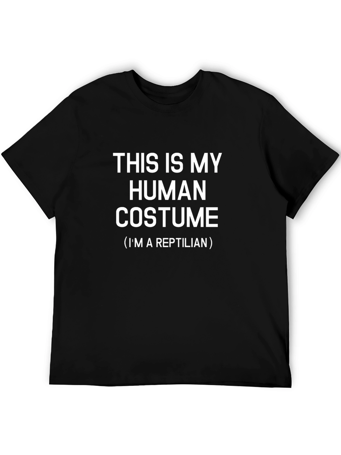 This is My Human Costume Reptilian T-Shirt
