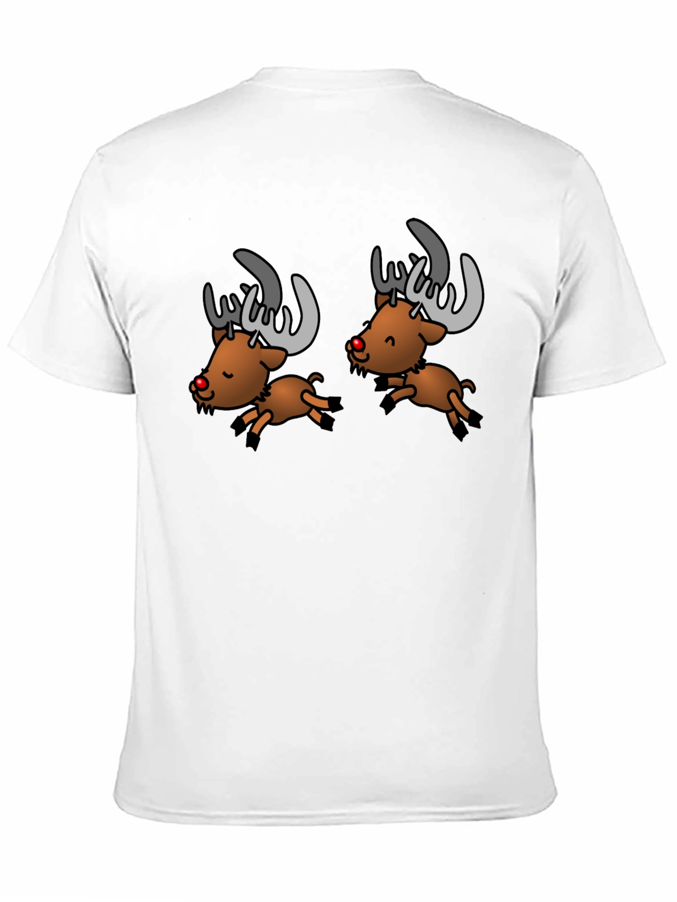 Cartoon Reindeer Graphic Tee