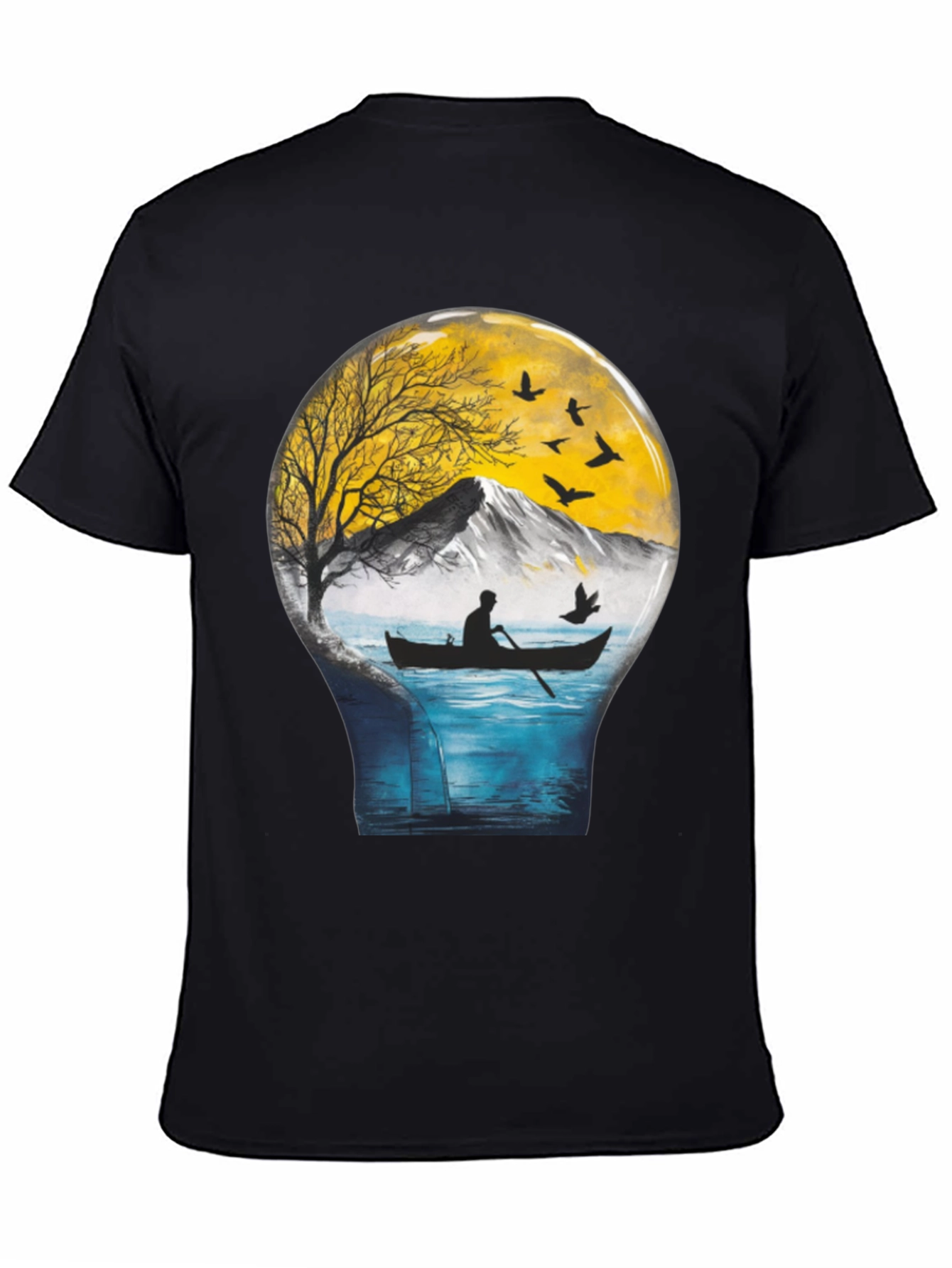 Natures Light T-Shirt - Mountain Lake Scene