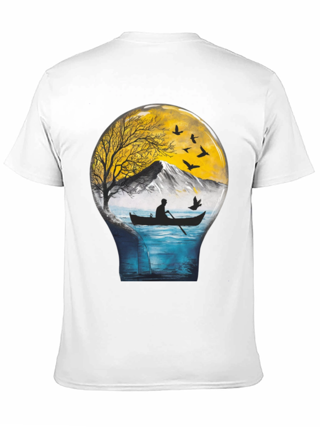 Natures Light T-Shirt - Mountain Lake Scene