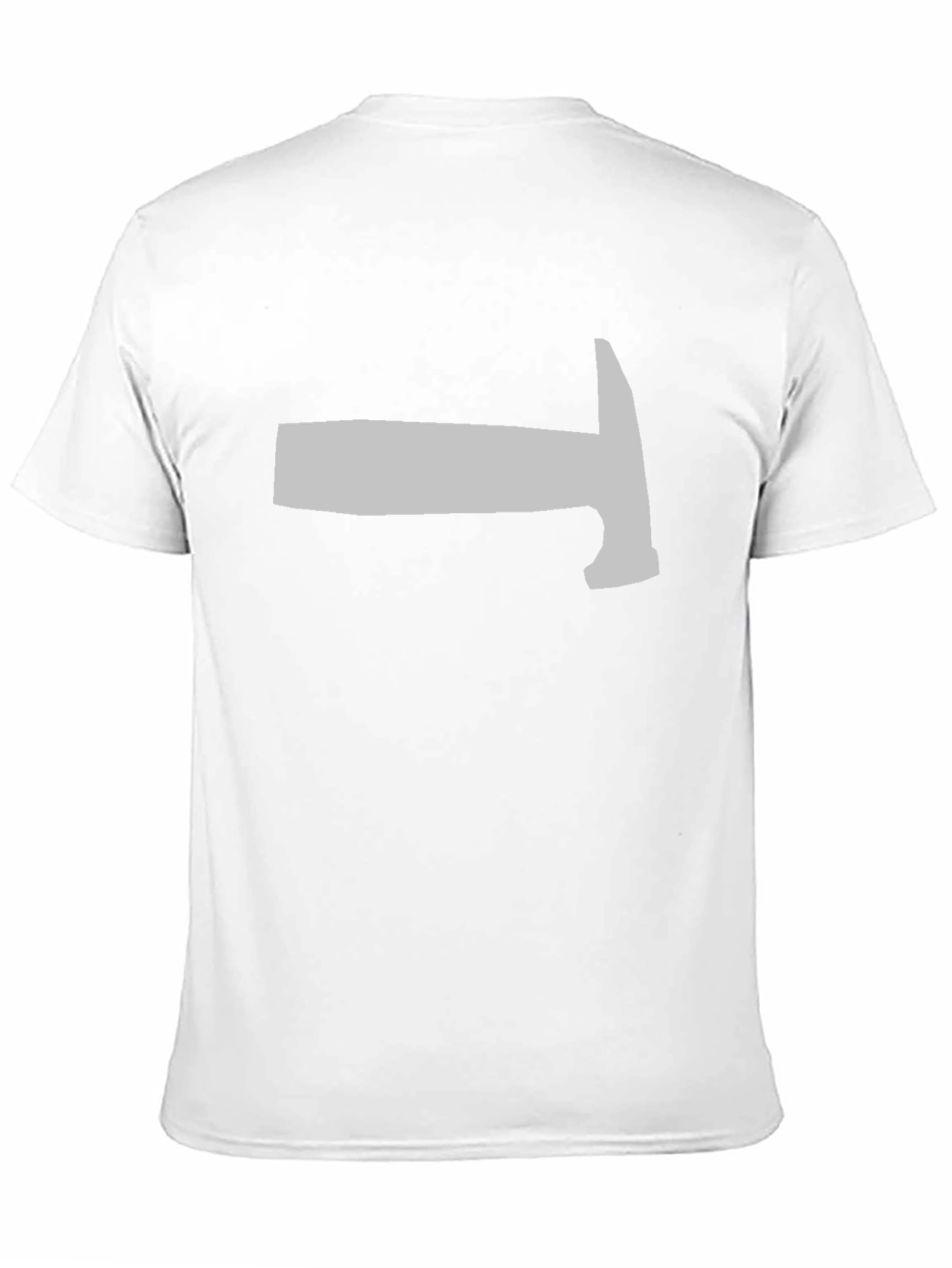 Hammer Graphic Tee - Black Casual Crewneck T-Shirt