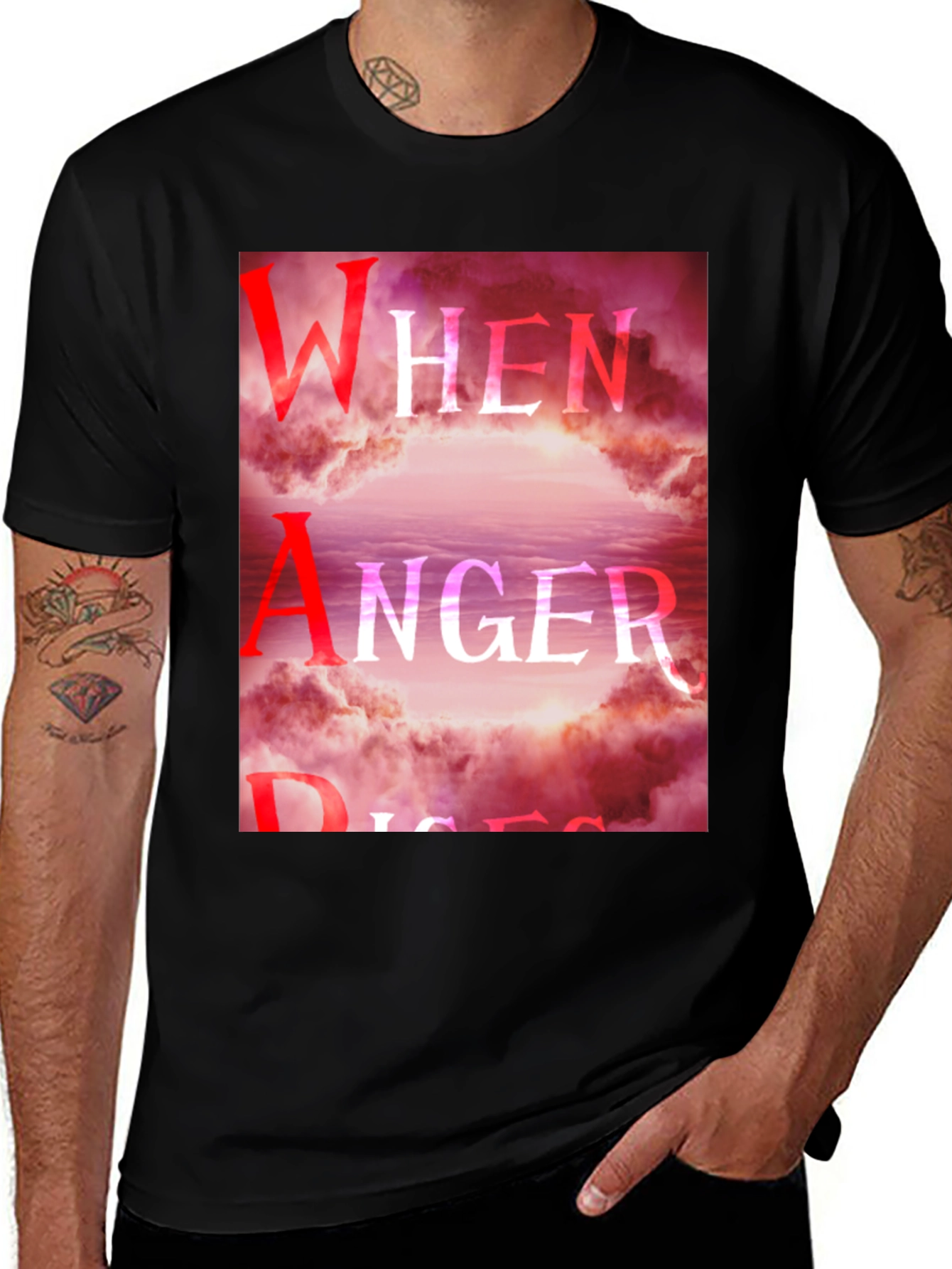 When Anger Rises Graphic Tee