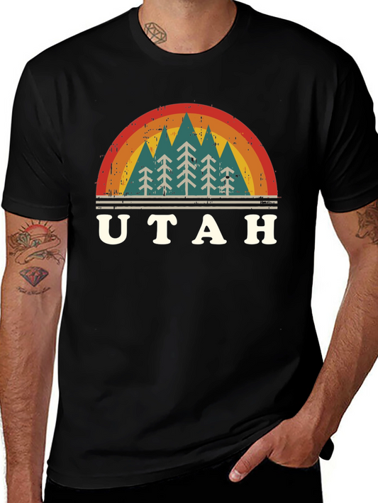 Retro Utah Trees T-Shirt