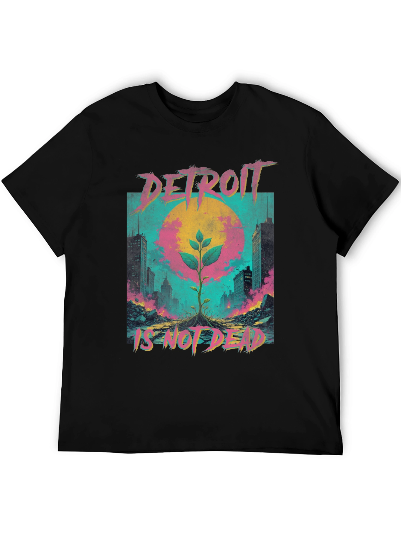 Detroit is Not Dead Graphic Tee
