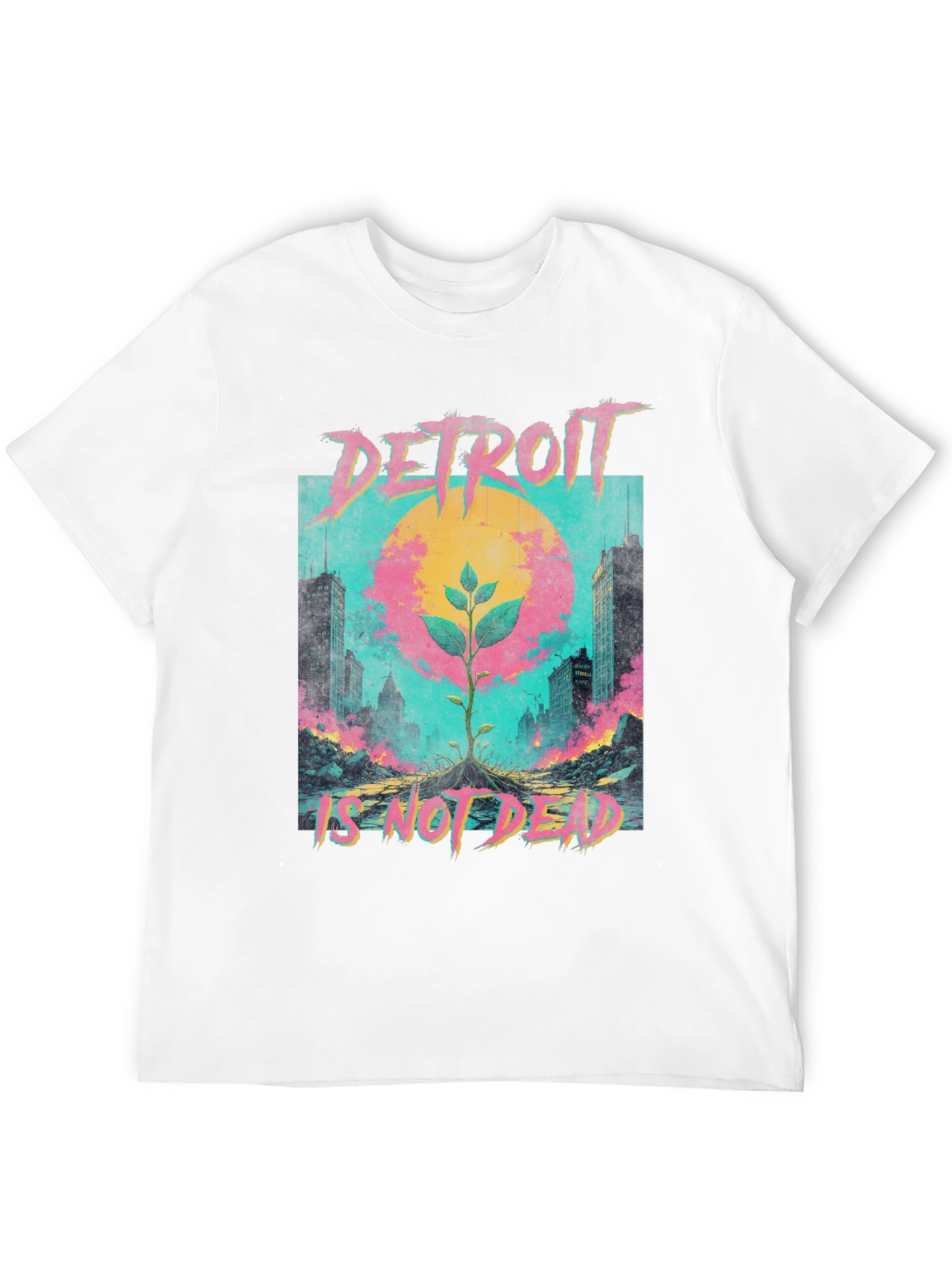 Detroit is Not Dead Graphic Tee
