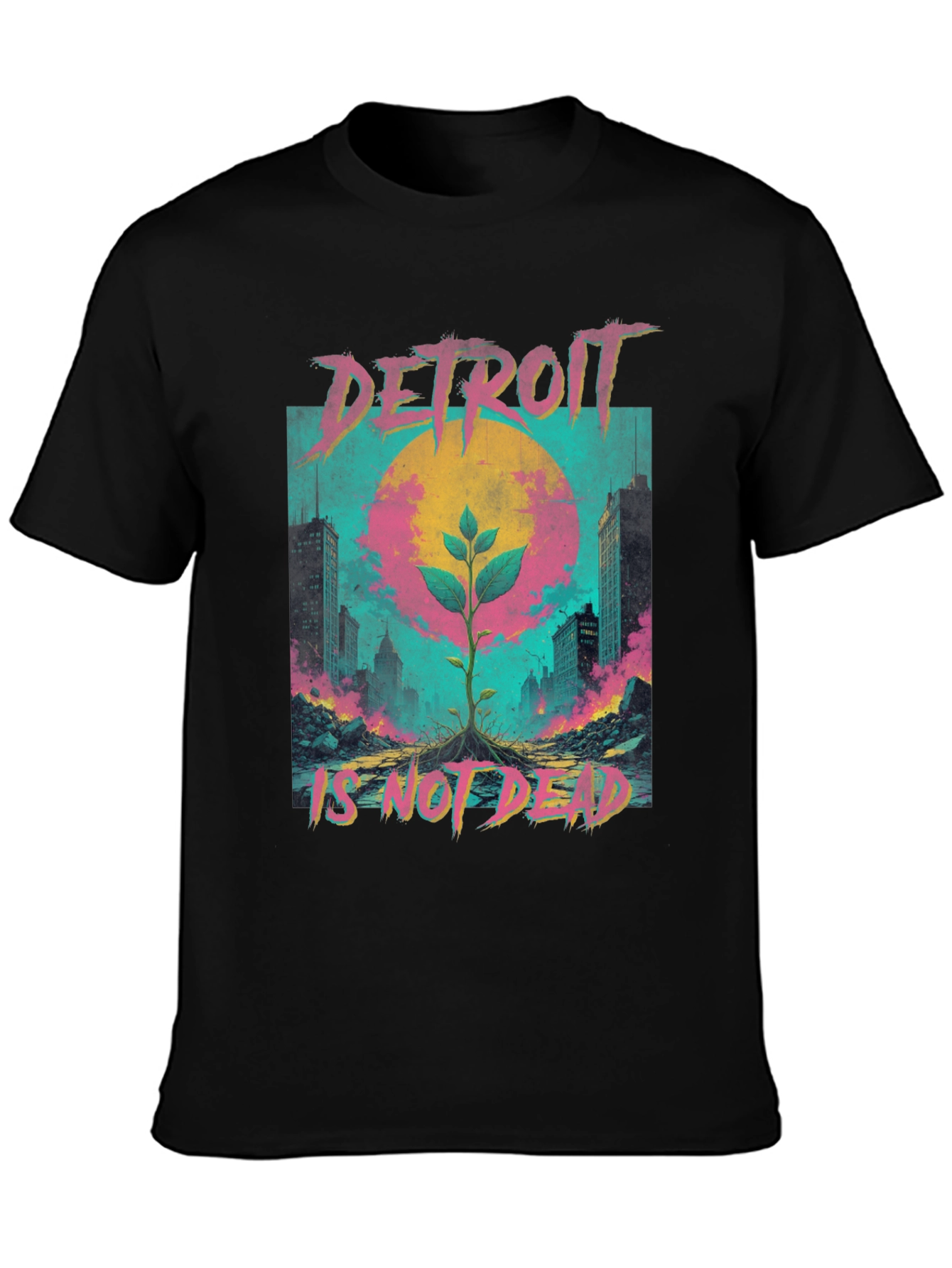 Detroit is Not Dead Graphic Tee