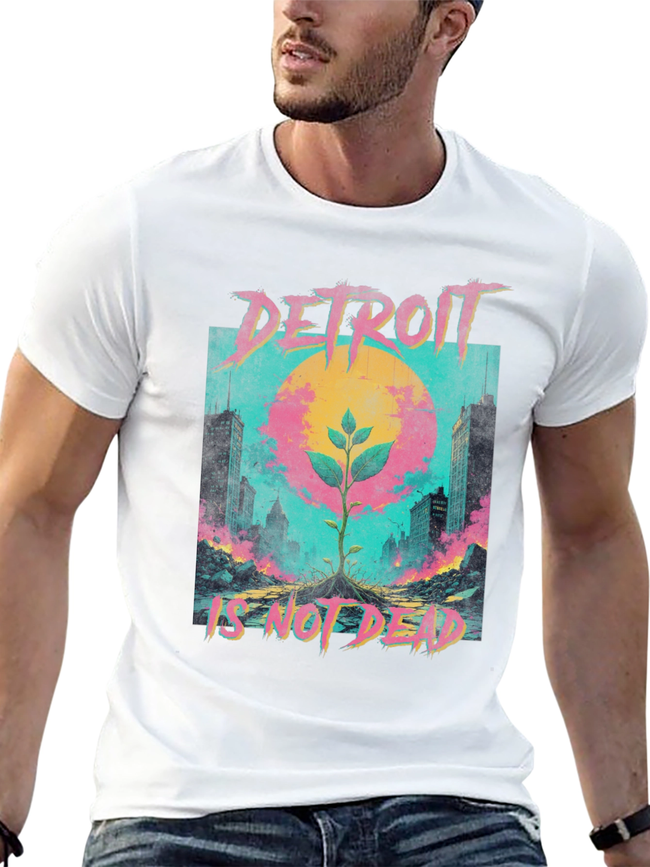 Detroit is Not Dead Graphic Tee
