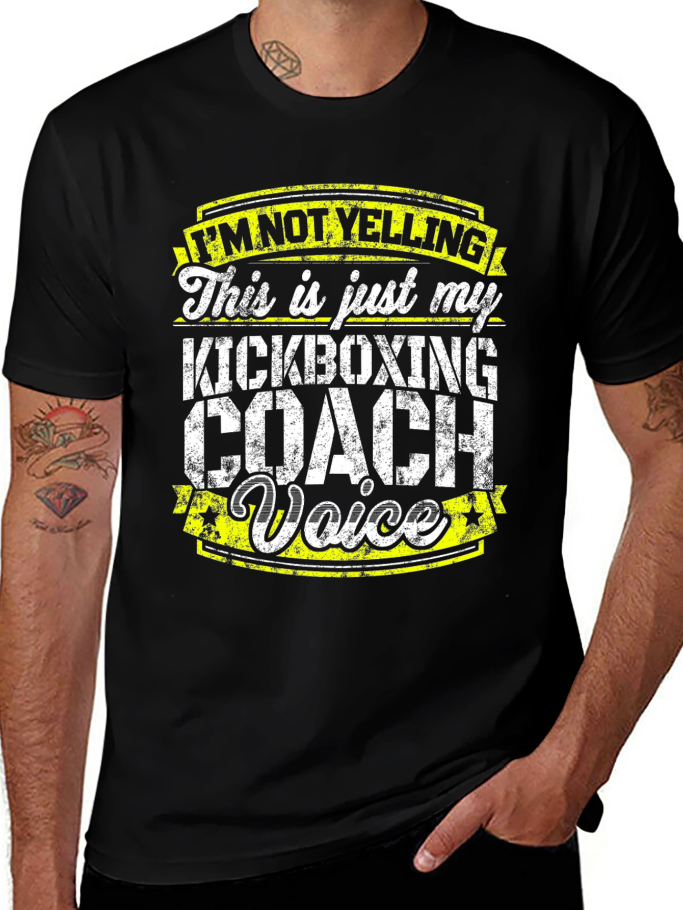Kickboxing Coach Voice T-Shirt