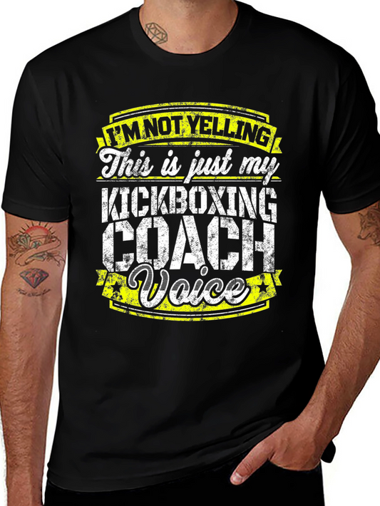Kickboxing Coach Voice T-Shirt