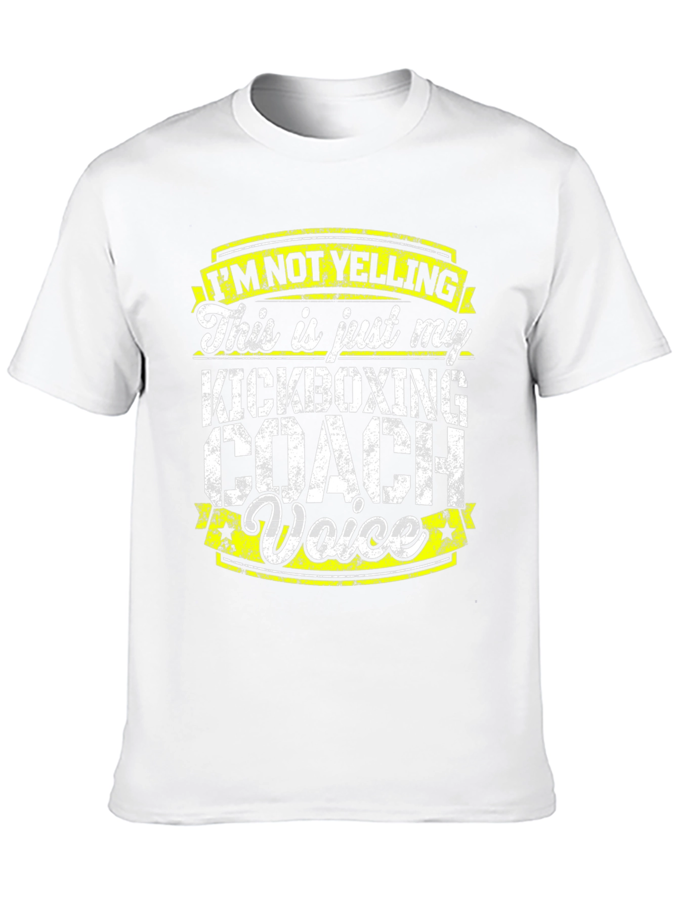 Kickboxing Coach Voice T-Shirt
