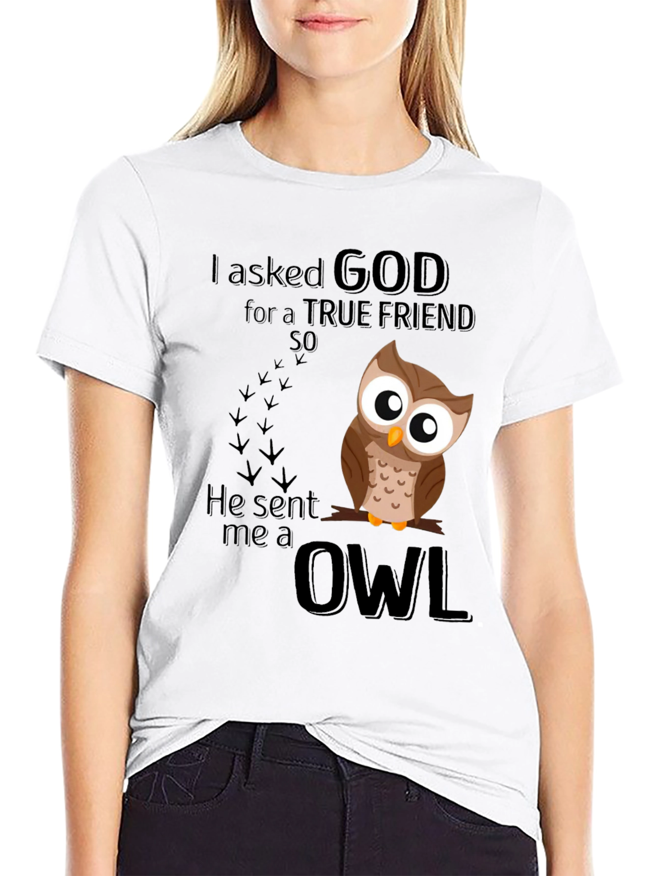 God Sent Me an Owl T-Shirt